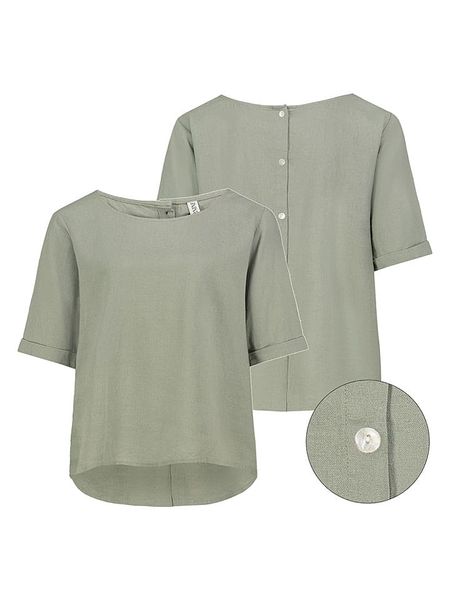 Eight2Nine Bluzka w kolorze miętowym rozmiar: XXL. Zielone bluzki damskie Eight2Nine, xxl, bez wzorów, bez kołnierzyka, bez ramiączek. Za 86.99 zł.