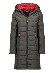 Maison Montaigne Kurtka pikowana "Aromai" w kolorze szarym rozmiar: M. Szare kurtki damskie Maison Montaigne, m, z aplikacjami, bez kaptura. Za 217.99 zł.