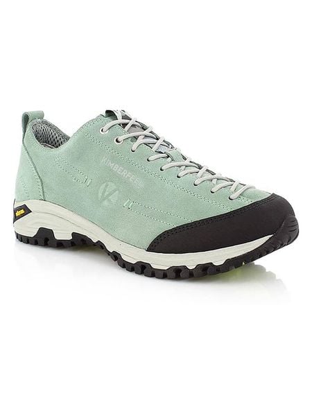 Kimberfeel Skórzane buty turystyczne "Belinda" w kolorze miętowym rozmiar: 38. Zielone obuwie trekkingowe damskie Kimberfeel. Za 350.56 zł.