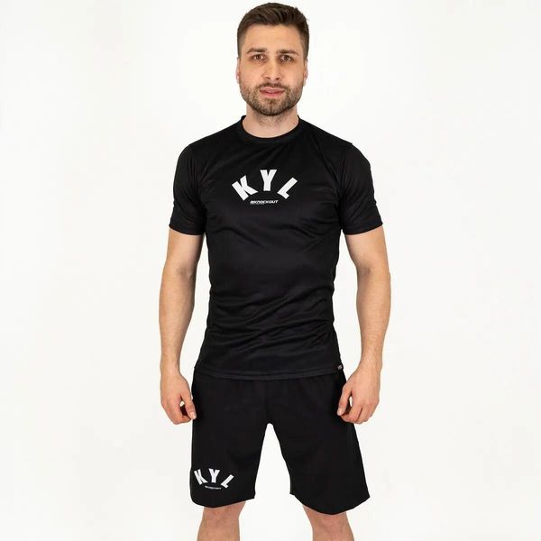 Nokaut kyl Koszulka. Czarne t-shirty damskie KNOCKOUT, s, bez wzorów, z materiału, bez kołnierzyka. Za 119.03 zł.