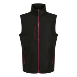Bezrękawnik Softshell Męski Navigate 2warstwowy. Czarne kamizelki męskie Regatta, m, bez wzorów, z softshellu, bez kaptura. Za 122.99 zł.