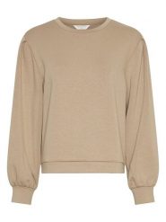 MOSS COPENHAGEN Bluza w kolorze beżowym rozmiar: S/M. Brązowe bluzy bez kaptura damskie MOSS COPENHAGEN, m. Za 135.81 zł.