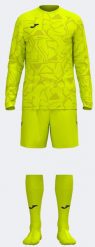 Zestaw Sportowy Joma Zamora IX - Komfort i Wydajność. Żółte szorty męskie Joma, s, z elastanu, do piłki nożnej. Za 124.94 zł.