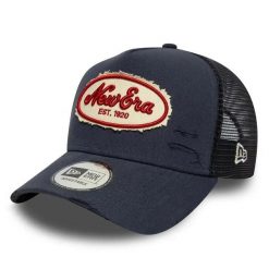 Czapka trucker damska Los Angeles Dodgers Oval Cansas Distress. Niebieskie czapki z daszkiem damskie New Era, bez wzorów. Za 220.50 zł.