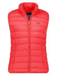 Geographical Norway Kamizelka pikowana "Vatikolor" w kolorze czerwonym rozmiar: XXL. Czerwone kamizelki damskie Geographical Norway, xxl. Za 100.99 zł.