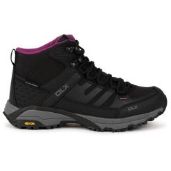 Dlx Riona - Damskie buty turystyczne Dlx w kolorze czarnym. Czarne obuwie trekkingowe damskie DLX. Za 523.13 zł.