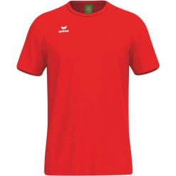 Koszulka z logo Erima TS. Czarne bluzki damskie Erima, bez wzorów, sportowe, bez kołnierzyka, bez ramiączek. Za 157.00 zł.