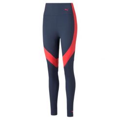 Legginsy sportowe damskie Puma Train Eversculpt. Czerwone legginsy sportowe damskie Puma, xs, bez wzorów, na fitness i siłownię. Za 182.99 zł.
