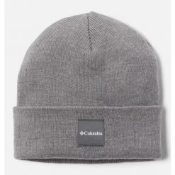 Czapka zimowa unisex Columbia City Trek Heavyweight Beanie. Białe czapki męskie Columbia, na zimę, bez wzorów, sportowe. Za 92.99 zł.