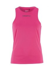Craft Top sportowy "Core Essence" w kolorze różowym rozmiar: XL. Różowe topy sportowe damskie Craft, xl, bez wzorów, z materiału, bez ramiączek. Za 63.95 zł.