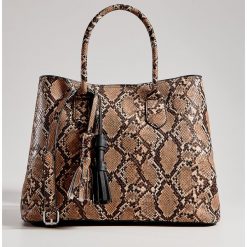 Torebka city bag z chwostami - Wielobarwny. Torebki klasyczne damskie Mohito, bez wzorów, bez dodatków. Za 139.99 zł.