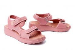 AZALEIA 18833 Greice soft papete AW292 dark nude, sandały damskie. Czerwone sandały damskie Azaleia, bez wzorów, bez obcasa. Za 199.90 zł.