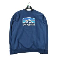 Second life - Sweter męski - Stan bardzo dobry. Niebieskie swetry męskie Patagonia, l, bez wzorów, z dzianiny, bez kołnierzyka. Za 212.96 zł.