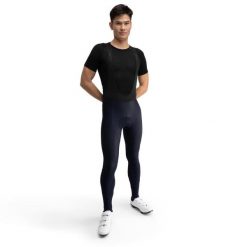 Męskie długie spodnie rowerowe Kolarstwo Siroko Pries. Niebieskie szorty męskie SIROKO, bez wzorów, sportowe. W wyprzedaży za 211.00 zł.