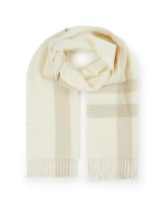 Lanerossi Kaszmirowy szal "Senna" w kolorze kremowym - 190 x 35 cm rozmiar: onesize. Brązowe szaliki i kominy damskie Lanerossi, bez wzorów, z kaszmiru. Za 282.99 zł.