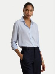 LAUREN RALPH LAUREN Koszula 200P13804500 Niebieski jasny Regular Fit. Niebieskie koszule damskie Lauren Ralph Lauren, m, bez wzorów, z syntetyku, bez kołnierzyka, bez ramiączek. Za 769.99 zł.