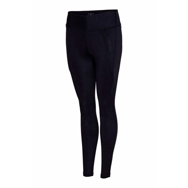 Damskie legginsy jeździeckie Catago Fir-tech FG. Czarne legginsy sportowe damskie CATAGO, xl, bez wzorów, z tkaniny, do jazdy konnej. Za 449.50 zł.