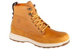 Trapery męskie, Atwells Ave WP Boot. Żółte buty zimowe męskie Timberland, z materiału, przed kolano, bez zapięcia. Za 599.99 zł.