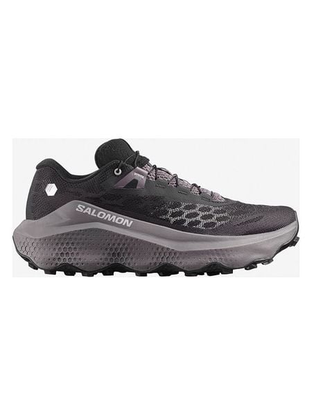 SALOMON Buty "ULTRA GLIDE 4" w kolorze czarno-fioletowym do biegania rozmiar: 42 2/3. Czarne obuwie do biegania damskie Salomon. Za 539.95 zł.