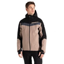Męska Kurtka Narciarska Eagle II. Czarne kurtki męskie Dare 2b, m, bez wzorów, z materiału, z kapturem, narciarskie. Za 444.99 zł.