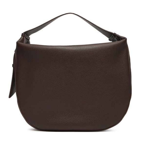 Torebka Armani Exchange. Brązowe torebki klasyczne damskie Armani Exchange, bez wzorów, bez dodatków. Za 489.99 zł.