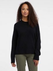 Orsay Sweter w kolorze czarnym rozmiar: XS. Czarne swetry klasyczne damskie ORSAY, xs, bez kołnierzyka. Za 61.46 zł.