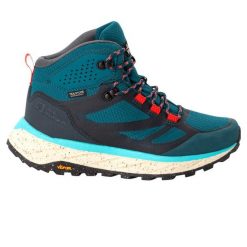 Buty trekkingowe damskie Jack Wolfskin Terraventure Texapore Mid. Niebieskie obuwie trekkingowe damskie Jack Wolfskin. Za 539.99 zł.
