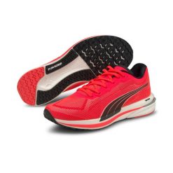 Damskie buty do biegania Puma Velocity Nitro - 36 - Czerwony/Czarny/Biały. Białe obuwie do biegania damskie Puma. Za 376.99 zł.