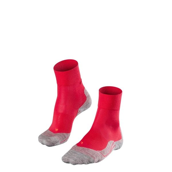 Skarpetki damskie Falke RU4. Czerwone skarpetki damskie Falke, bez wzorów. Za 137.00 zł.