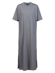 Herrlicher Sukienka "Aliya" w kolorze szarym rozmiar: XL. Szare sukienki damskie Herrlicher, xl, bez wzorów, bez kołnierzyka, bez ramiączek, maxi. Za 126.99 zł.