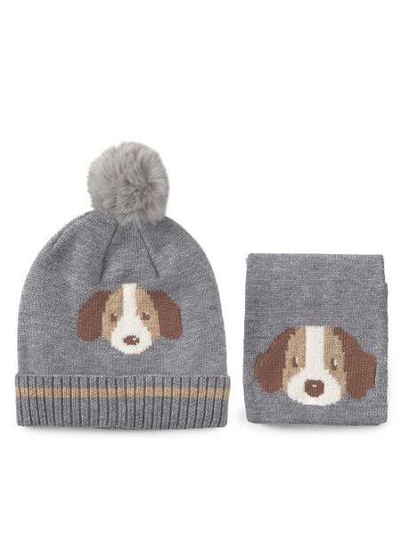 Mayoral Zestaw Szalik i Czapka 10018 Szary. Szare szaliki dziecięce Mayoral, z wiskozy, bez ramiączek. Za 119.99 zł.