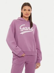 Gant Bluza 4200489 Różowy Loose Fit. Czerwone bluzy bez kaptura damskie Gant, xs, z bawełny. Za 389.99 zł.