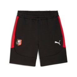Krótka koszulka Stade Rennais Evostripe. Czarne szorty męskie Puma, bez ramiączek, do piłki nożnej. Za 283.00 zł.