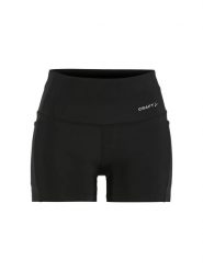 Craft Essence Hotpants 3 W – krótkie spodenki treningowe czarne, szeroki pas –. Czarne legginsy damskie Craft, bez wzorów, z elastanu. Za 240.50 zł.