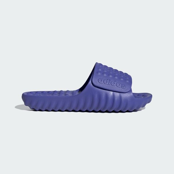 Klapki Adissage 360rec. Fioletowe klapki damskie Adidas, z materiału. Za 149.00 zł.