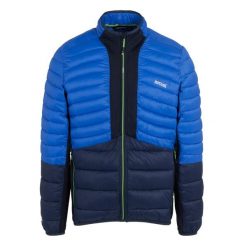 Męska Kurtka Leedre Hybrid Padded Jacket. Niebieskie kurtki męskie Regatta, m, bez wzorów, z puchu, sportowe, bez kaptura. Za 155.99 zł.