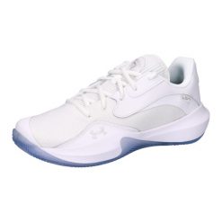 Buty do koszykówki Under Armour Lockdown 7 Low 3027646. Białe buty fitness męskie Under Armour, na fitness i siłownię. Za 326.10 zł.