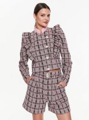 Custommade Marynarka Gunda 999475857 Różowy Regular Fit. Czerwone marynarki i żakiety damskie Custommade, s, bez wzorów, z bawełny. Za 979.99 zł.