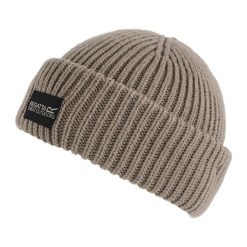 Unisex czapka beanie Connora Fisherman. Brązowe czapki męskie Regatta, bez wzorów. Za 75.25 zł.