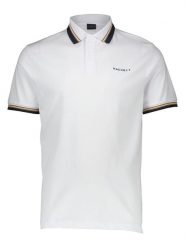 Hackett London Koszulka polo w kolorze białym rozmiar: S. Białe koszulki polo męskie Hackett London, s, bez wzorów, bez ramiączek. Za 217.99 zł.