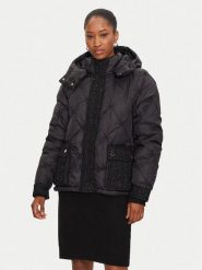 Gaudi Sukienka dzianinowa 421BD13010 Czarny Regular Fit. Czarne sukienki damskie GAUDI, l, bez wzorów, z dzianiny, bez kołnierzyka, bez ramiączek. Za 379.99 zł.