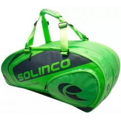Torba na rakiety do tenisa ziemnego Solinco Racquet Bag 6. Czarne torebki klasyczne damskie SOLINCO, bez wzorów, bez dodatków. Za 379.00 zł.