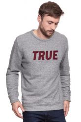MUSTANG BLUZA TAPE SWEATSHIRT MID GREY MELANGE 1006024 4140. Szare bluzy bez kaptura męskie Mustang, m. W wyprzedaży za 69.99 zł.