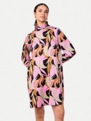 YAS Sukienka codzienna Cilea 26035391 Szary Relaxed Fit. Szare sukienki damskie YAS, na co dzień, xs, bez wzorów, z syntetyku, bez kołnierzyka, bez ramiączek, proste. Za 169.99 zł.