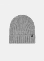 PAKO LORENTE – Szara bawełniana czapka męska. Szare czapki męskie Pako Lorente, na zimę, bez wzorów, z bawełny. Za 39.99 zł.