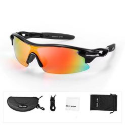 Akcesoria sportowe/okulary/okulary przeciwsłoneczne. Białe okulary przeciwsłoneczne dziecięce WEST BIKING. Za 91.60 zł.