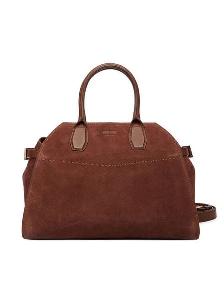 Guess Torebka HWYUSS P6236 Brązowy. Brązowe torebki klasyczne damskie Guess, z aplikacjami, ze skóry, bez dodatków. Za 1,069.00 zł.