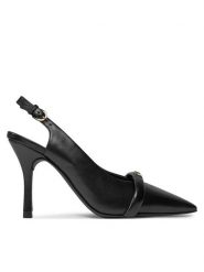 Furla Szpilki Core Slingback T.90 YH39FCD-X30000-O6000-10074100 Czarny. Czarne szpilki Furla, bez wzorów, ze skóry, bez obcasa. Za 1,319.00 zł.