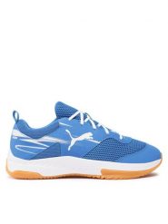Puma Buty halowe Varion II 107342 03 Niebieski. Niebieskie buty sportowe chłopięce Puma, ze skóry, bez zapięcia. Za 152.99 zł.