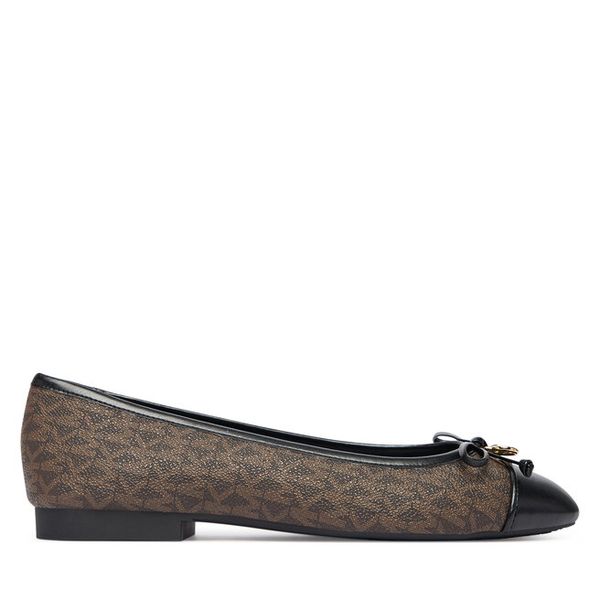 Baleriny MICHAEL Michael Kors. Brązowe baleriny damskie MICHAEL Michael Kors, bez wzorów, bez obcasa. Za 609.99 zł.